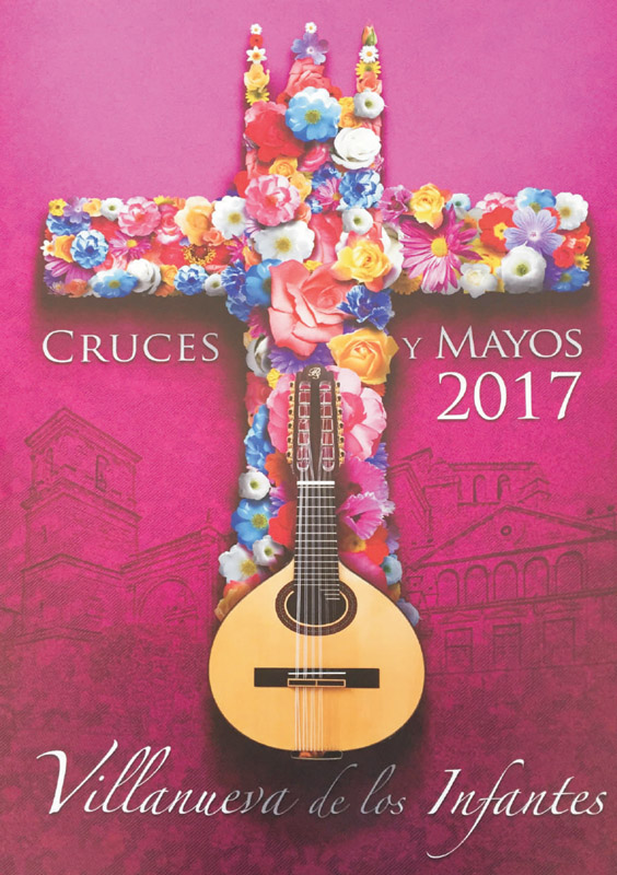 Cruces de Mayo 2016 en Villanueva de los Infantes, cartel ganador realizado por Juan Diego Ingelmo Benavente 