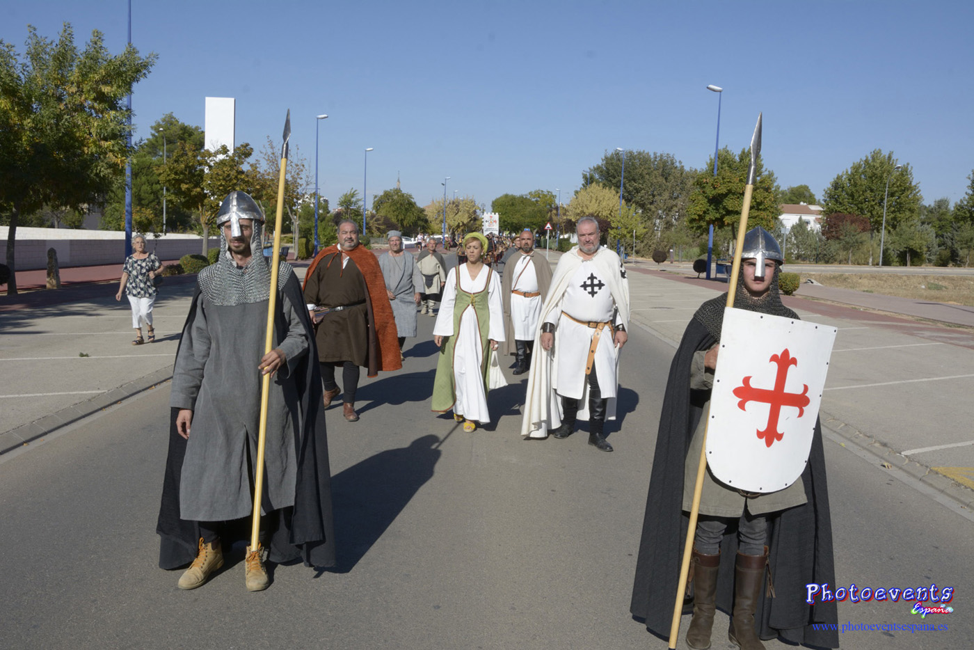 Desfile a los juegos medievales de  Manzanares