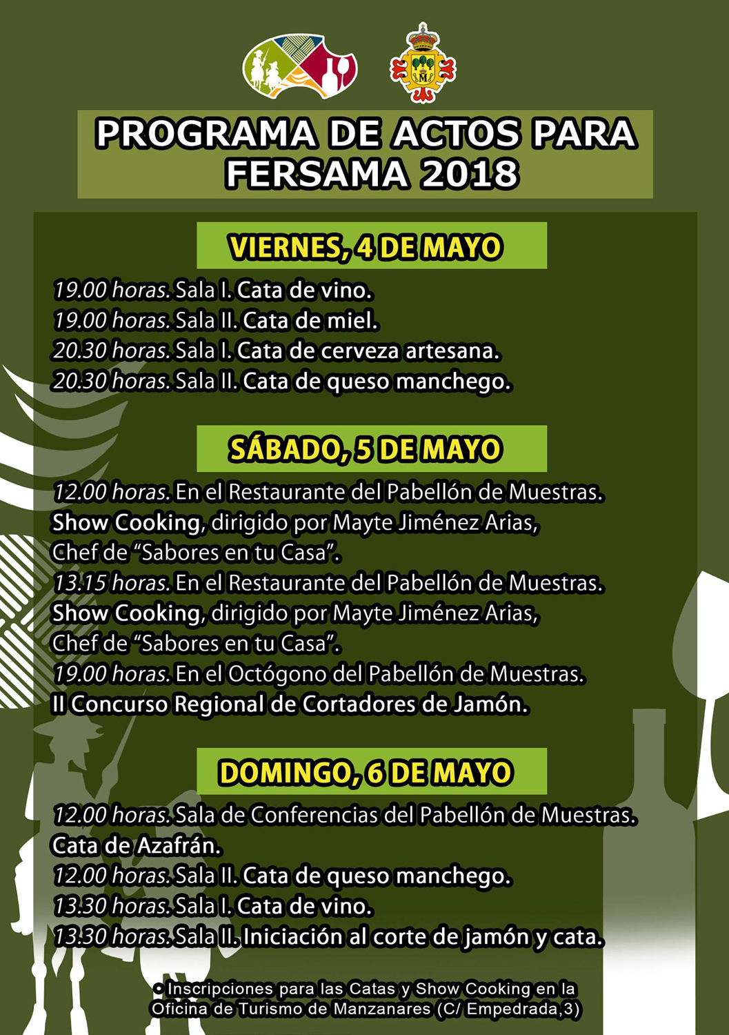 Feria del sabor Manchego en Manzanares 2018