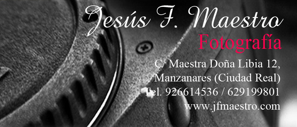 Jesus F Maestro (Fotografía),Patrocinador Oficial de las Fiestas Patronales de Manzanares, Ciudad Real, España
