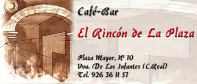 Cafe-Bar El rincón de La Plaza, patriocinador Oficial Galeria fotográfica Cruces 2016 