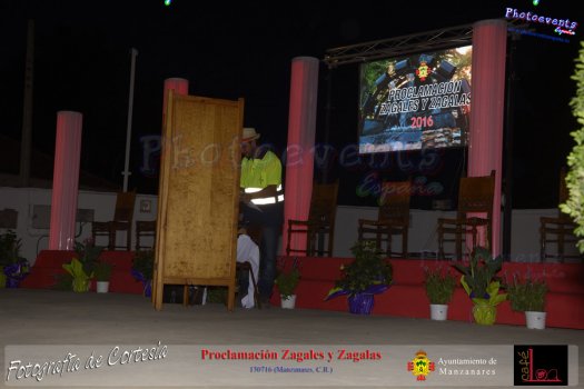 Nombramiento de Zagalas y Zagales Manzanares 2016