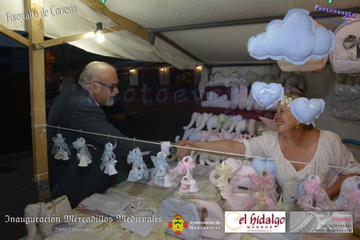 Inauguracion de Mercados en las 6 Jornadas Medievales de Manzanares