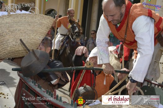 Desfile Medieval 2017 en Manzanares