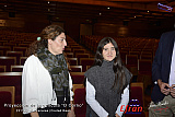 Previo a la proyección de la película “O Corno” en Manzanares, con la actriz Daniela Hernán, una de las protagonistas.