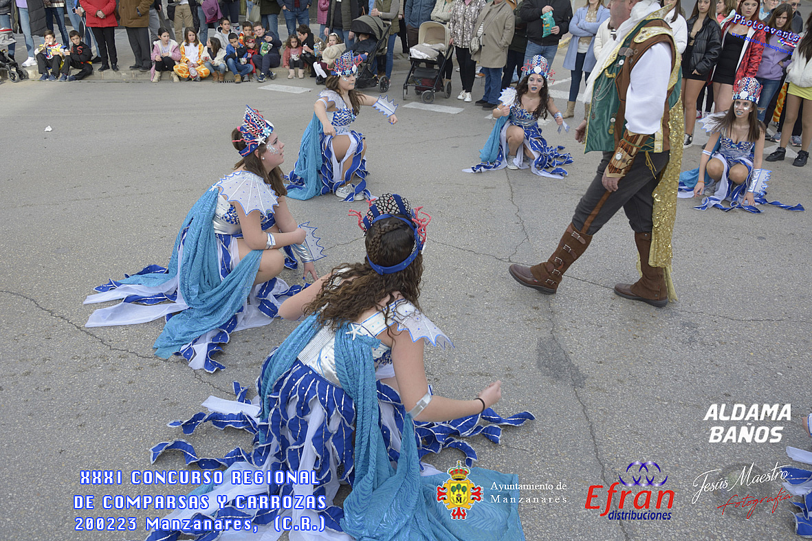 XXXI  Concurso Regional de Comparsas y Carrozas del Carnaval 2023 en Manzanares