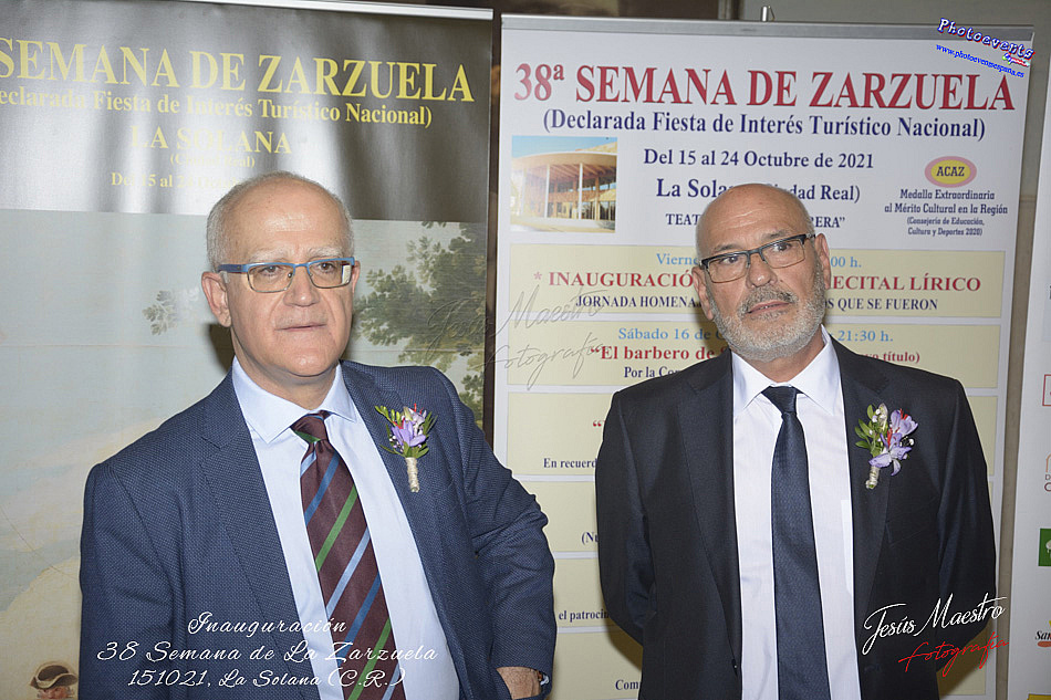 Inauguración de la 38 Semana de la Zarzuela en La Solana 