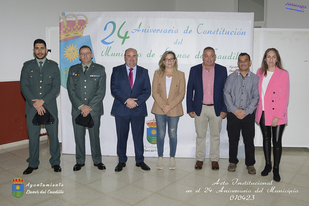 Celebración del 24 Aniversario de Constitución del Municipio de Llanos del Caudillo
