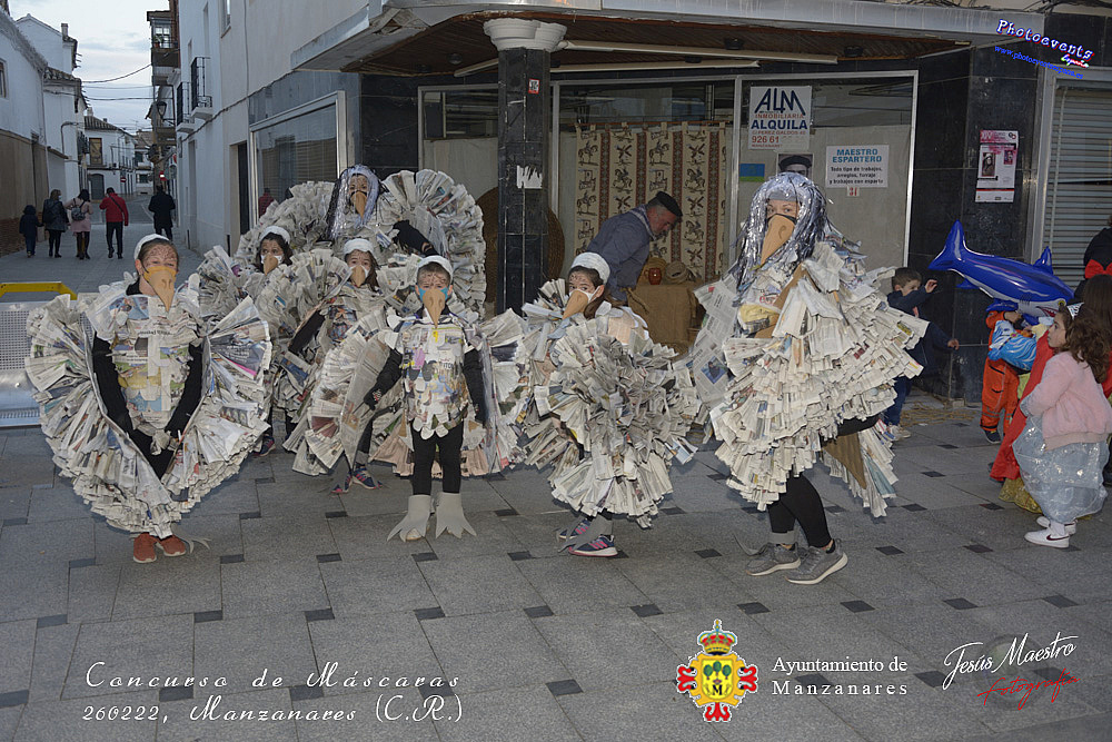 Concurso de Máscaras en los Carnavales 2022 de Manzanares
