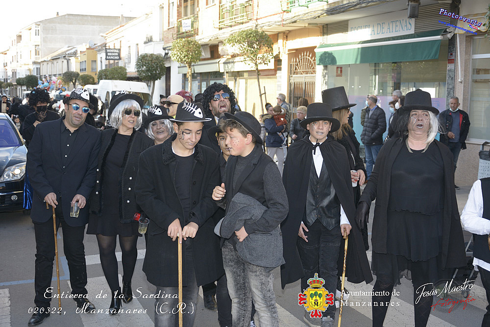 Entierro de la Sardina 2022 en los Carnavales de Manzanares