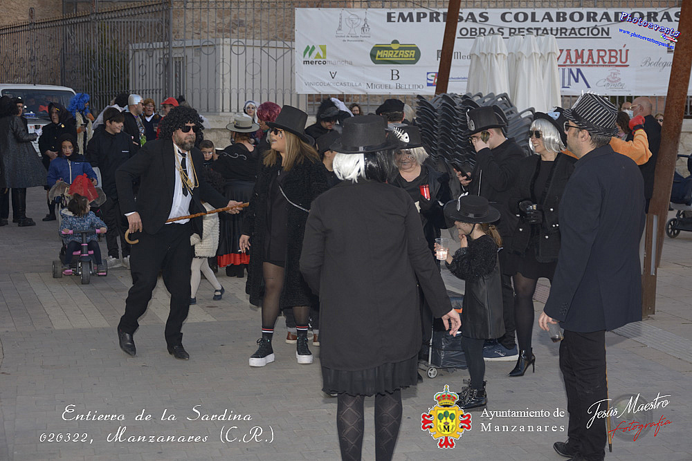 Entierro de la Sardina 2022 en los Carnavales de Manzanares