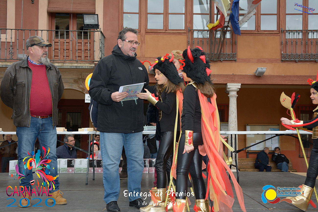 Entrega de premios Carnaval 2020 en La Solana