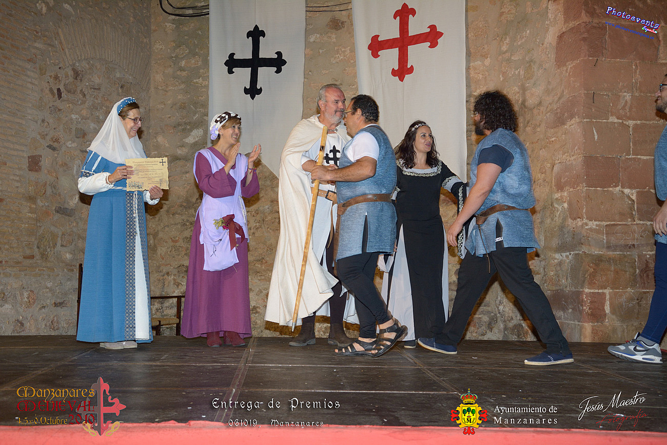 Entrega de premios en las VIII Jornadas Medievales