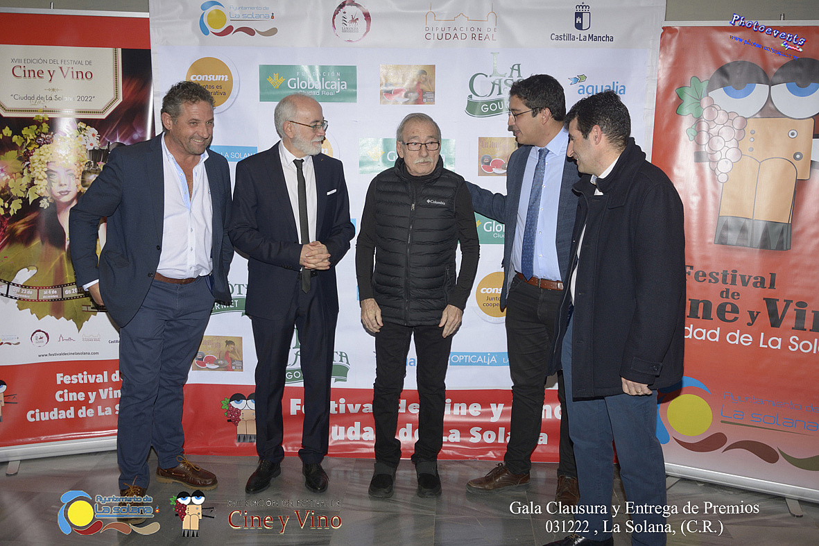 Gala de clausura y entrega premios en el XVIII Festival de Cine y Vino ‘Ciudad de La Solana’ 2022