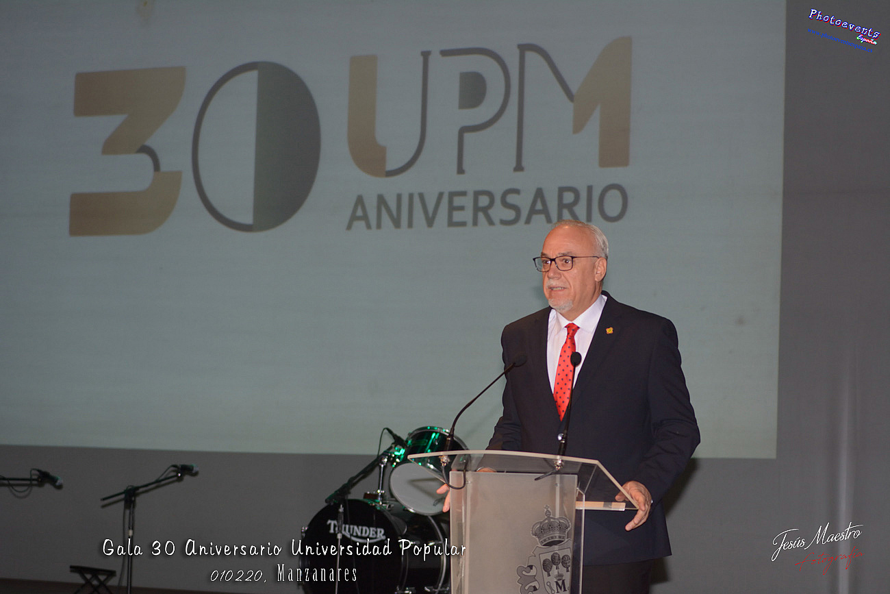 Gala 30 aniversario Universidad Popular de Manzanares
