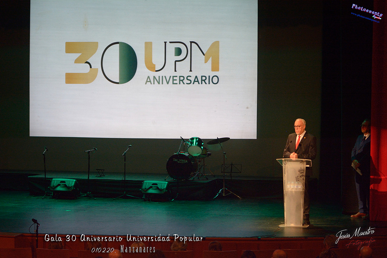 Gala 30 aniversario Universidad Popular de Manzanares
