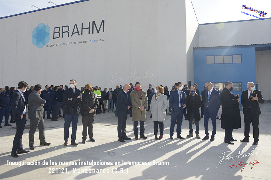 Inauguración de las nuevas instalaciones de Brahm en Manzanares
