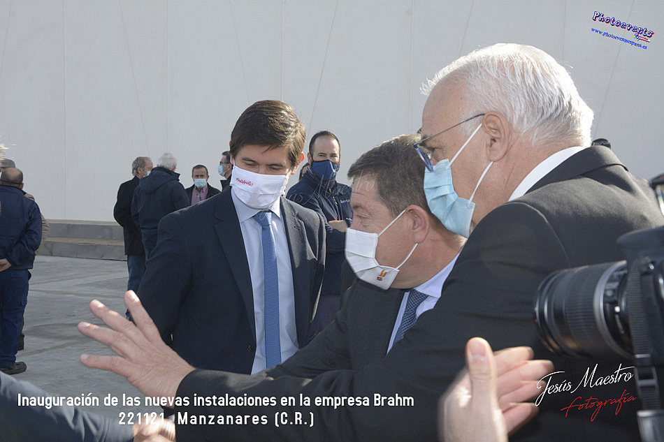 Inauguración de las nuevas instalaciones de Brahm en Manzanares