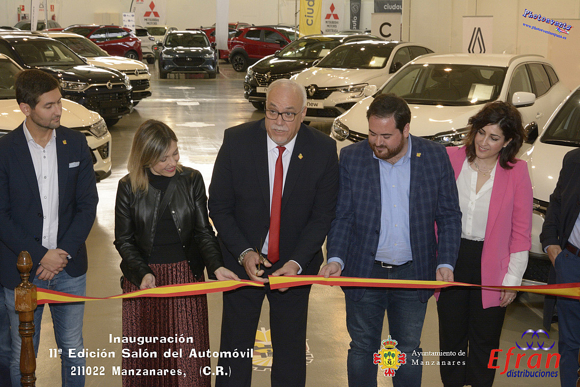 Inauguración 11ª Edición del Salón del Automóvil, Manzanares  (C.R.)