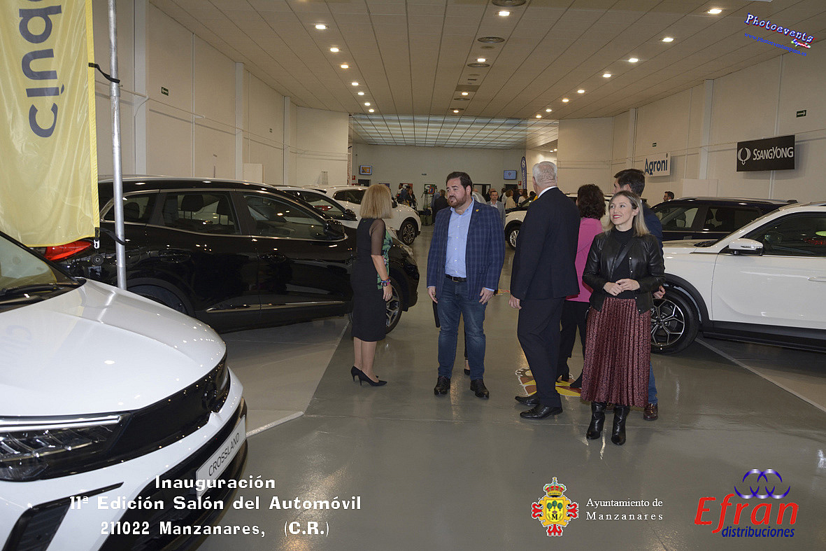 Inauguración 11ª Edición del Salón del Automóvil, Manzanares  (C.R.)