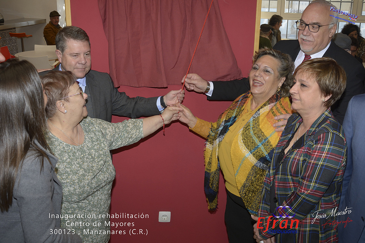Inauguración rehabilitación Centro de Mayores de Manzanares 300123