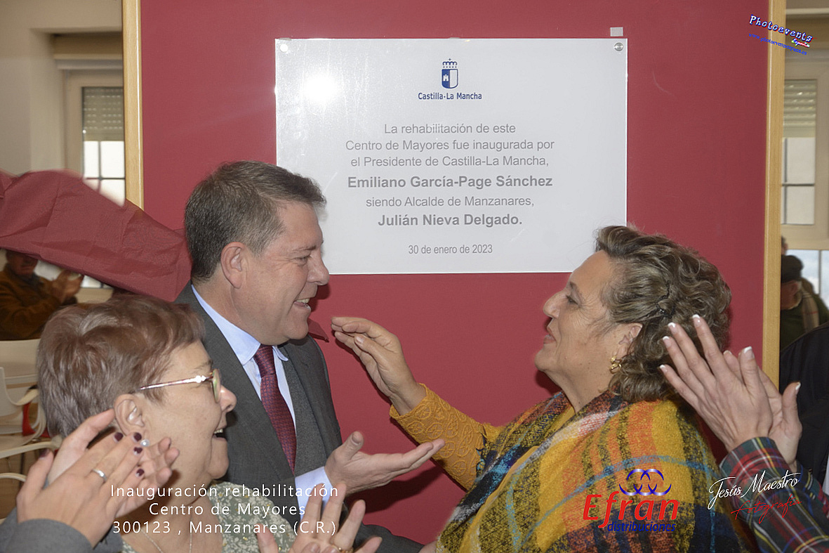 Inauguración rehabilitación Centro de Mayores de Manzanares 300123