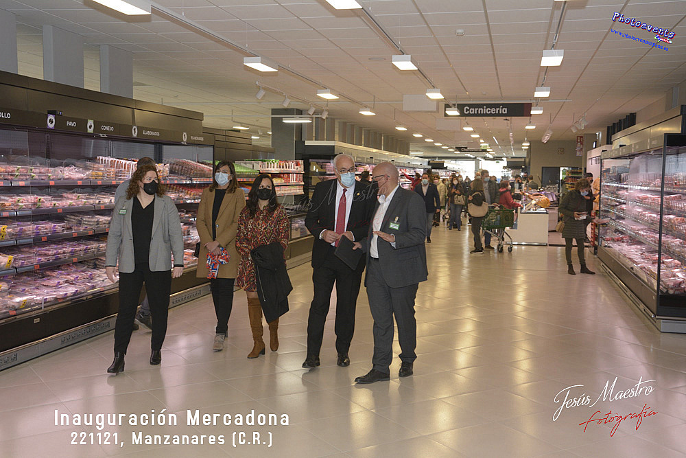 Inauguración del nuevo Mercadona en Manzanares