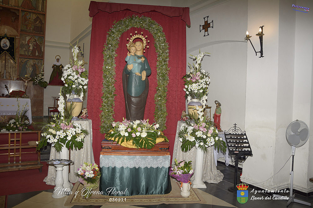 Misa y Ofrenda Floral a Nuestra Señora de los Llanos 2021