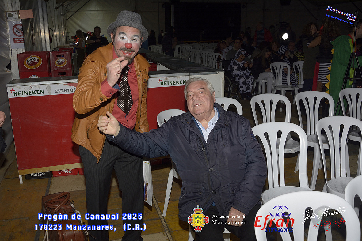 Pregón de Carnaval 2023 a cargo de Agustín Duran en Manzanares