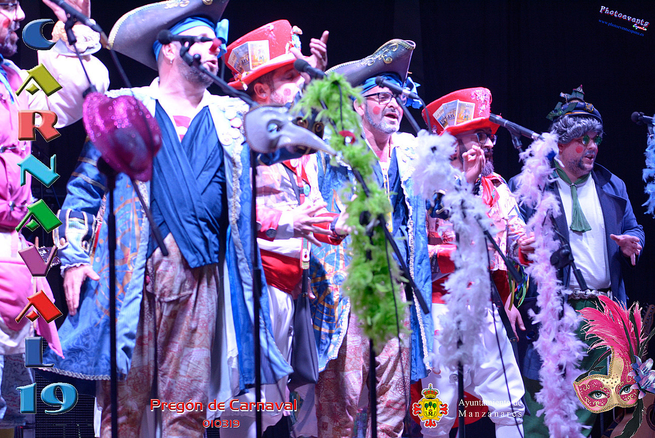 Pregón de Carnaval 2019 en Manzanares