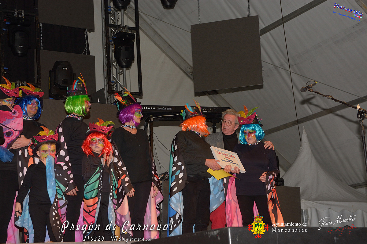 Pregón de Carnaval 2020 en Manzanares