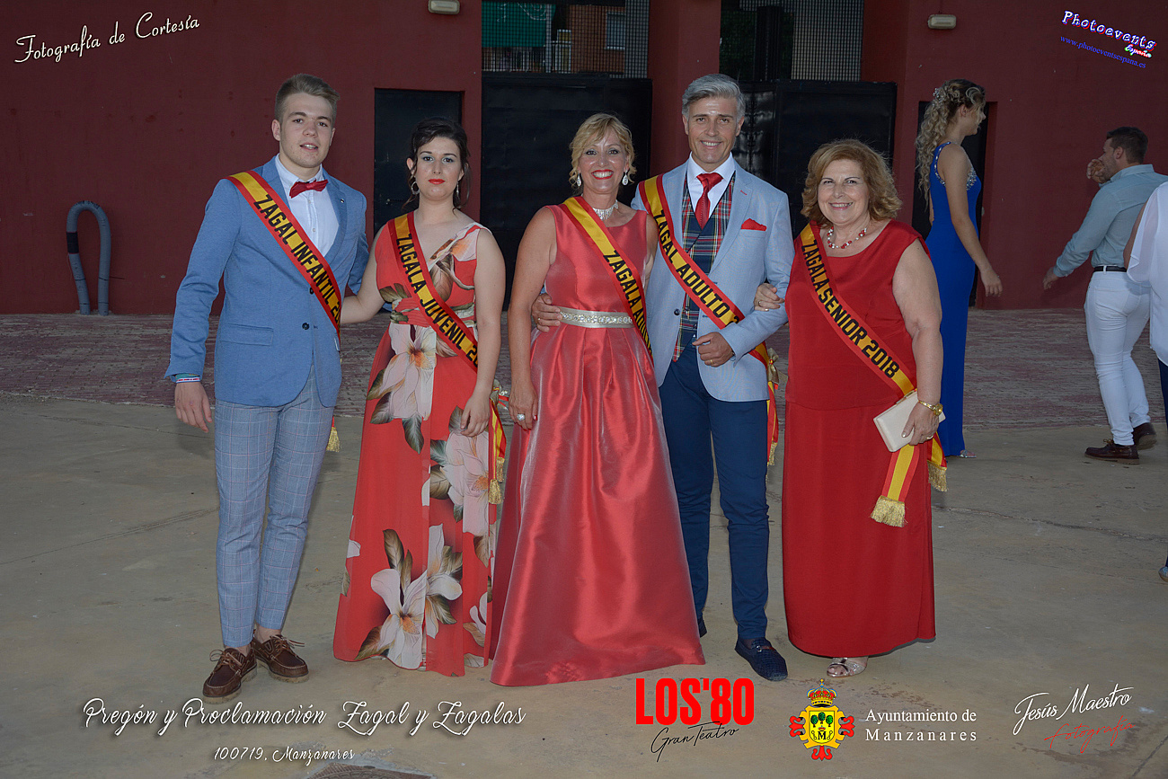 Pregón e inauguración Fiestas de Manzanares 2019