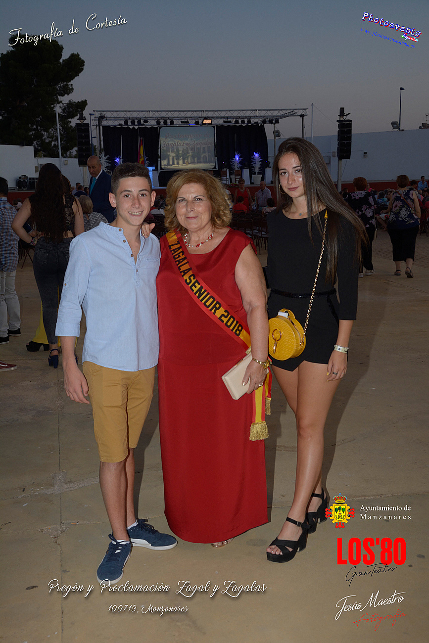 Pregón e inauguración Fiestas de Manzanares 2019