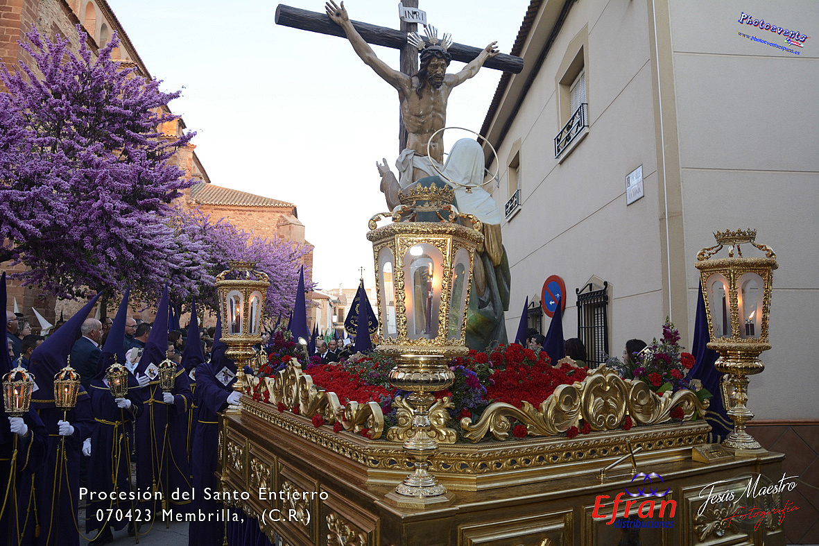 Procesión del Santo Entierro en la Semana Santa de Membrilla, C.R. 070423