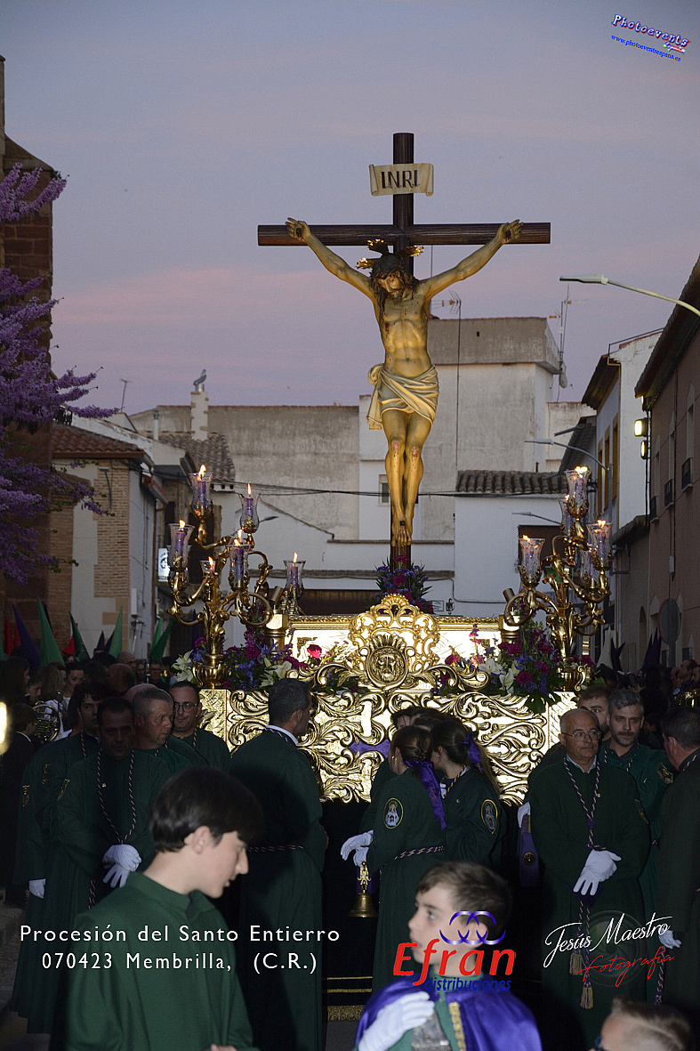 Procesión del Santo Entierro en la Semana Santa de Membrilla, C.R. 070423