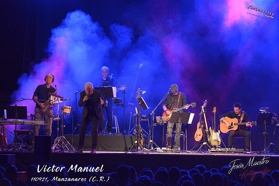 Victor Manuel en concierto desde Manzanares