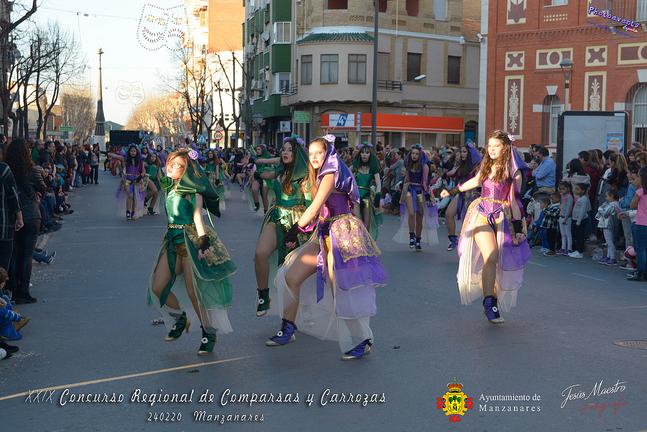 XXIX Concurso Regional de Comparsas y Carrozas en Manzanares