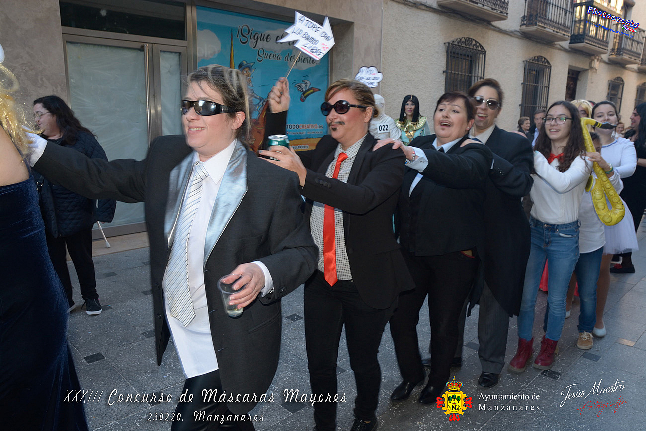 XXXIII Concurso Mascaras Mayores 2020 en Manzanares