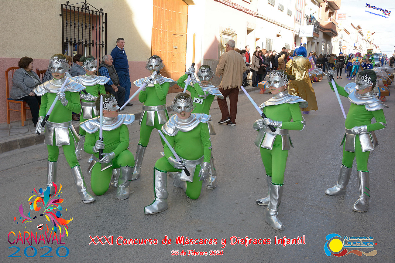 XXXI Concurso Mascaras Infantiles 2020 en La Solana