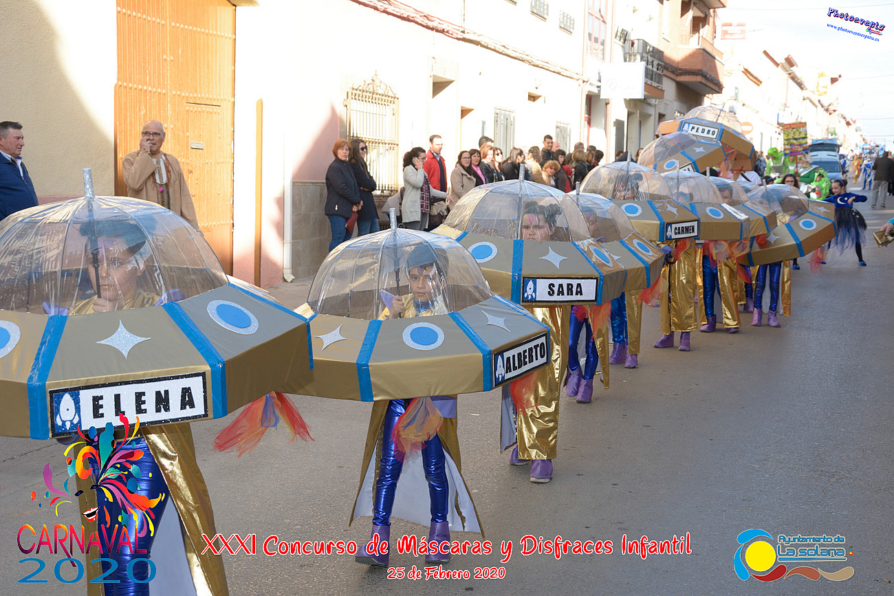 XXXI Concurso Mascaras Infantiles 2020 en La Solana