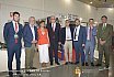 Visita de Exposiotores, Stand y firma en el libro de honor de FERCAM