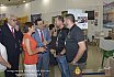 Visita de Exposiotores, Stand y firma en el libro de honor de FERCAM