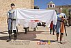 Izado de bandera Calatrava en el Castillo de Manzanares 2023