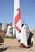 Izado de bandera Calatrava en el Castillo de Manzanares 2023