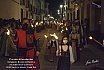 Procesión de las antorchas durante las Jornadas de Recreacción histórica de Vva. de los Infantes 