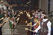 Procesión de las antorchas durante las Jornadas de Recreacción histórica de Vva. de los Infantes 