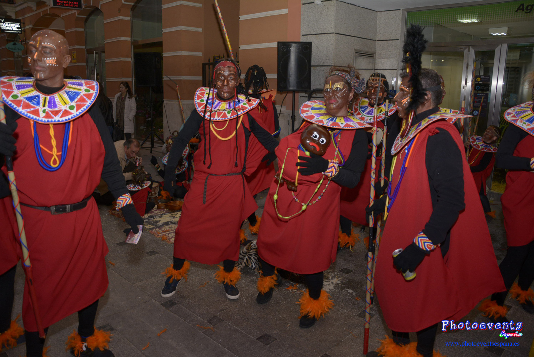 Concurso de máscaras en el Carnaval de Manzanares, Ciudad Real  