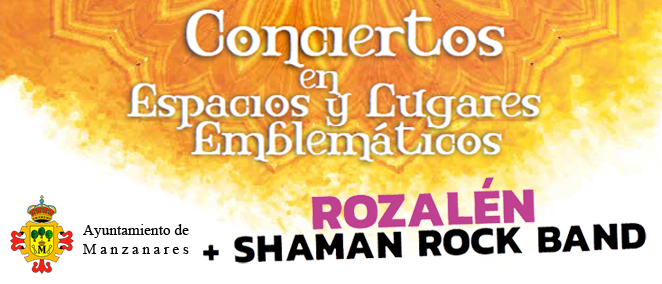Concierto de la Shaman Rock Band en Manzanares, Ciudad Real
