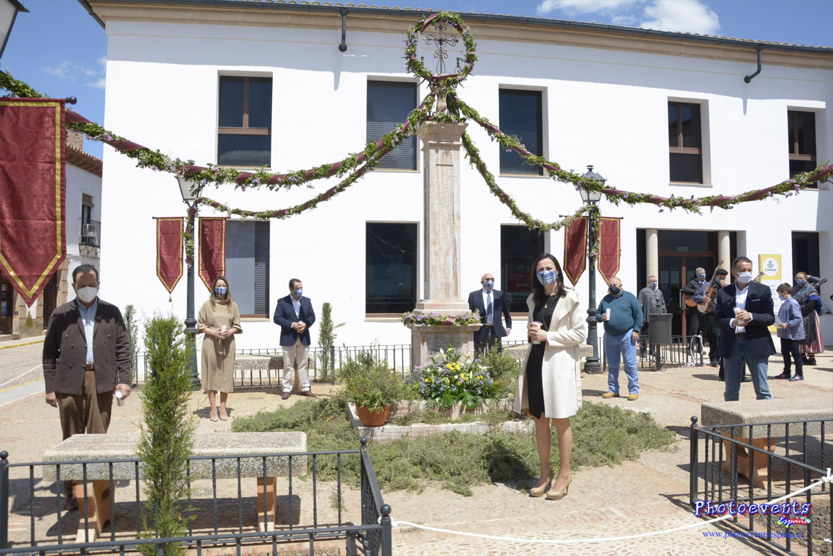 Inauguración fiestas de Las Criuces 2021 en Vva. de los Infantes