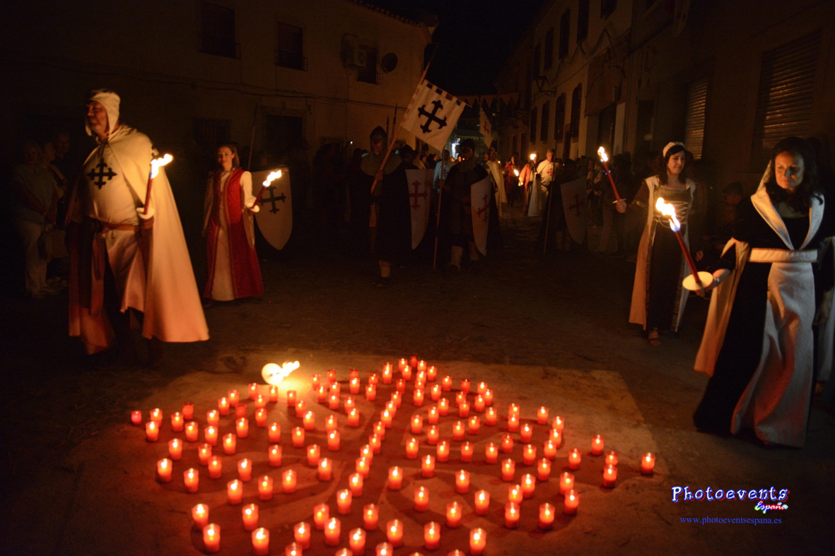 Procesión de las Antorchas en Manzanares_Archivo